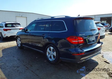 2017 Mercedes-Benz Gls 450 4Matic z USA, uszkodzony, nr VIN 4JGDF6EE3HA816466